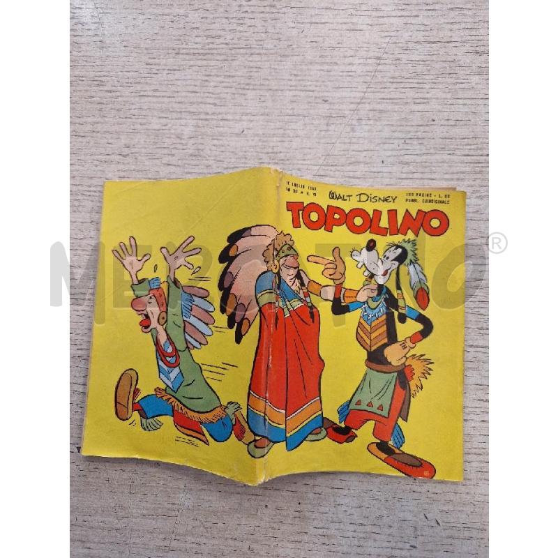 TOPOLINO NUMERO 70 DEL 10 LUGLIO 1953 | Mercatino dell'Usato Bologna 3