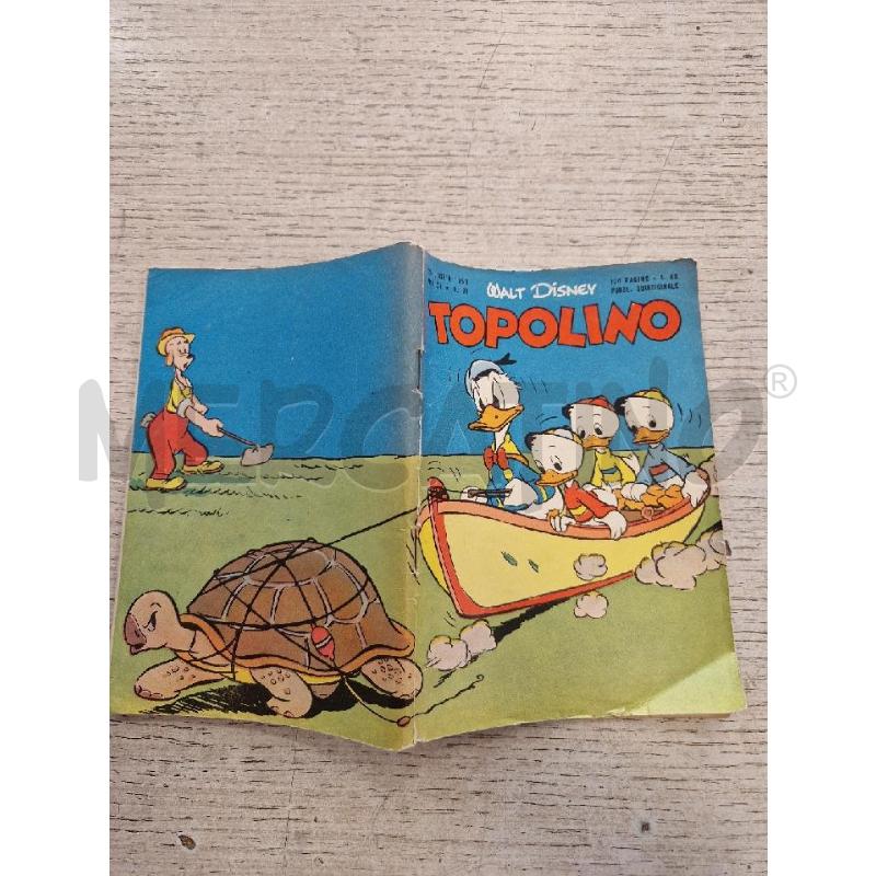 TOPOLINO NUMERO 71  25 LUGLIO 1953 | Mercatino dell'Usato Bologna 3