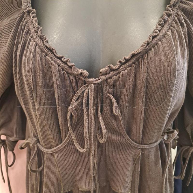 TOP YVES SAINT LAURENT RIVE GAUCHE CACAO | Mercatino dell'Usato Bologna 3