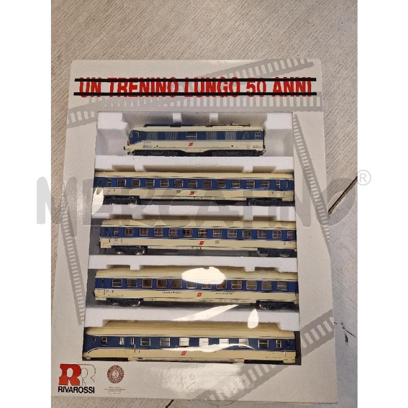 TRENINO RIVA ROSSI CONVOGLIO TRANSALPIN  | Mercatino dell'Usato Bologna 4