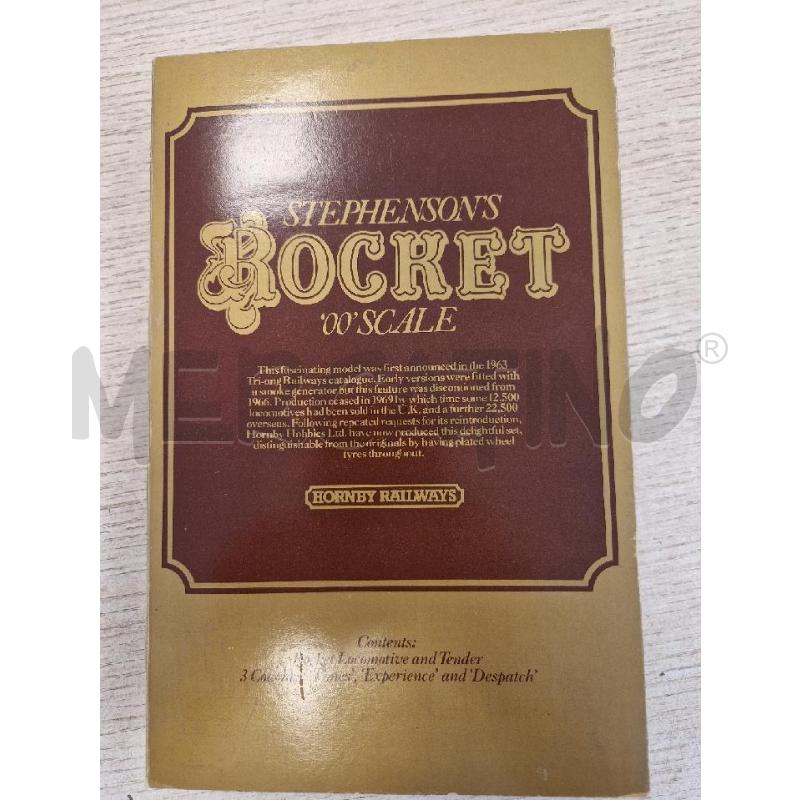 TRENINO ROCKET 00 SCALE STEPHENSON'S   HORNBY RAILWAYS | Mercatino dell'Usato Bologna 3