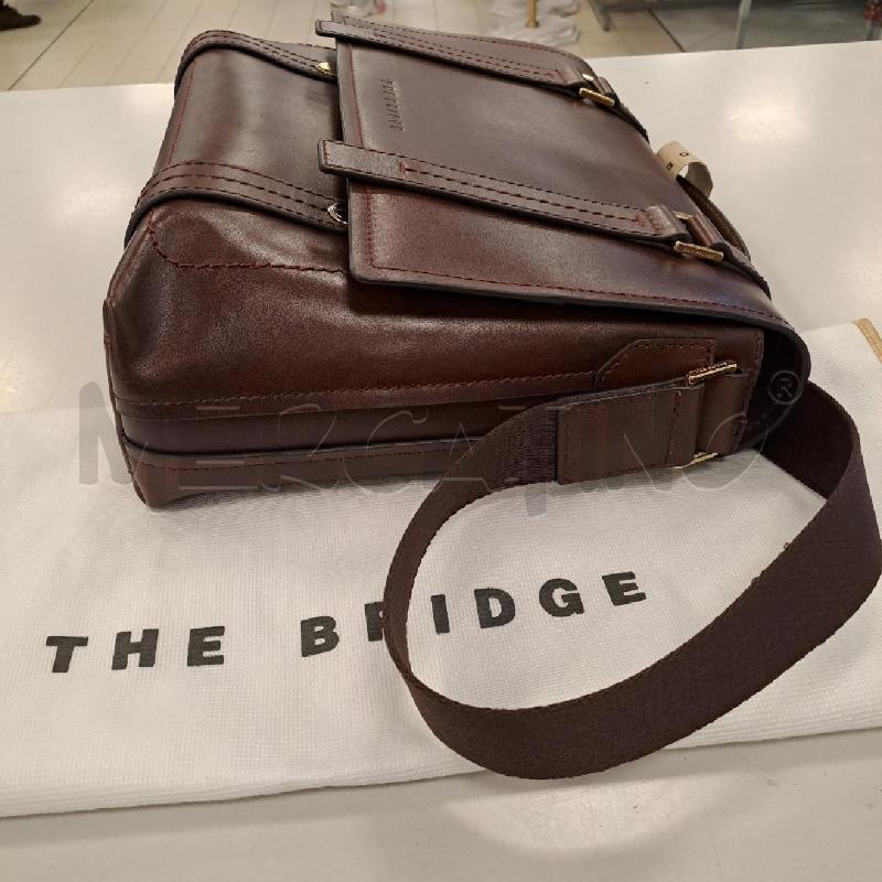VALIGETTA PELLE THE BRIDGE VACCHETTA MARRONE | Mercatino dell'Usato Bologna 2