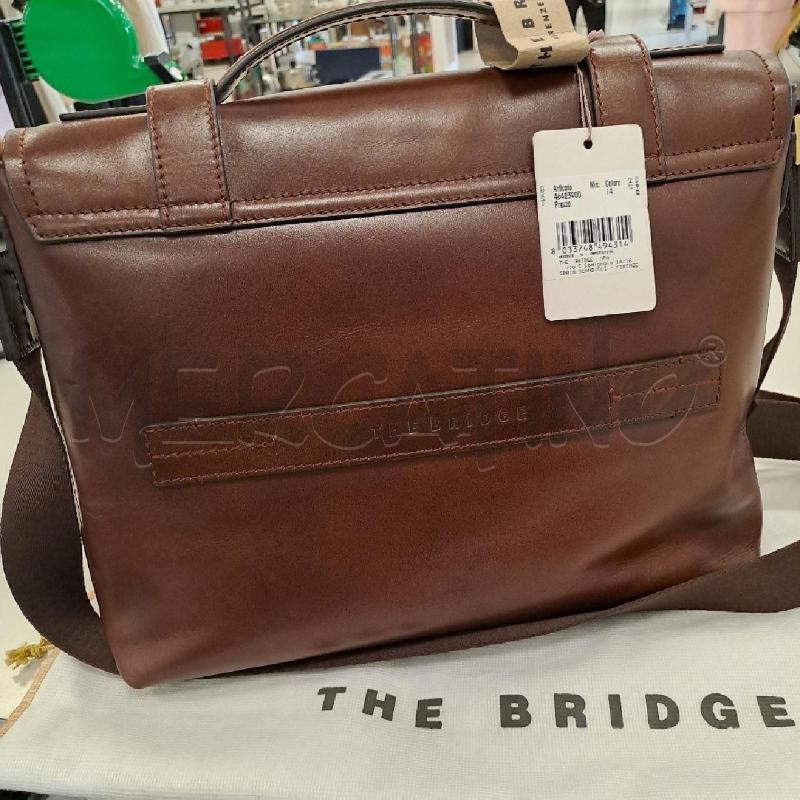 VALIGETTA PELLE THE BRIDGE VACCHETTA MARRONE | Mercatino dell'Usato Bologna 3