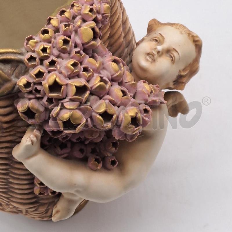 VASETTO ANGELO CON FIORI | Mercatino dell'Usato Bologna 5