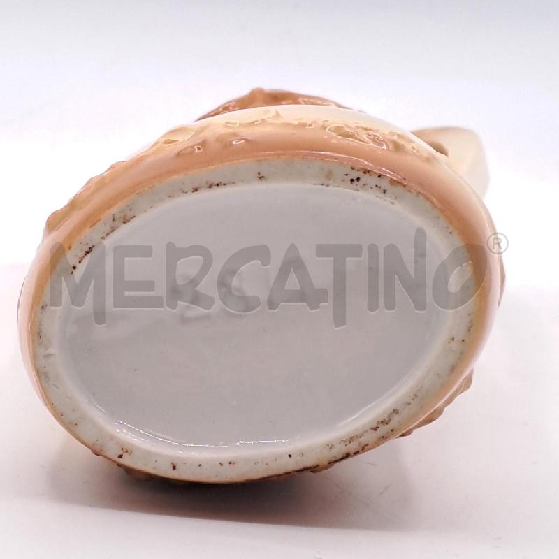 VASETTO BEIGE CON FIORI VECCHIO | Mercatino dell'Usato Bologna 4