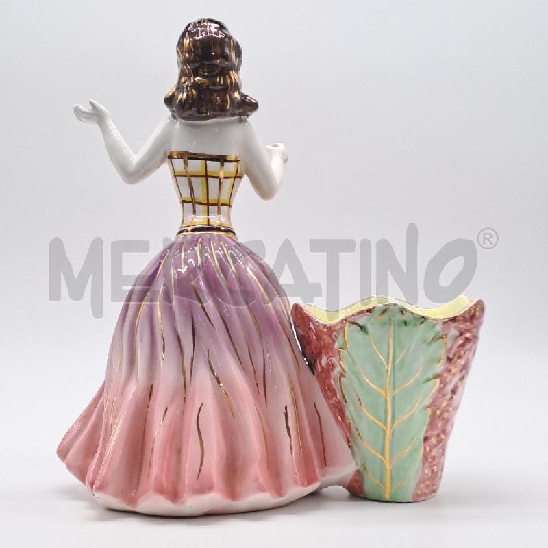 VASETTO DONNA CERAMICA  | Mercatino dell'Usato Bologna 2