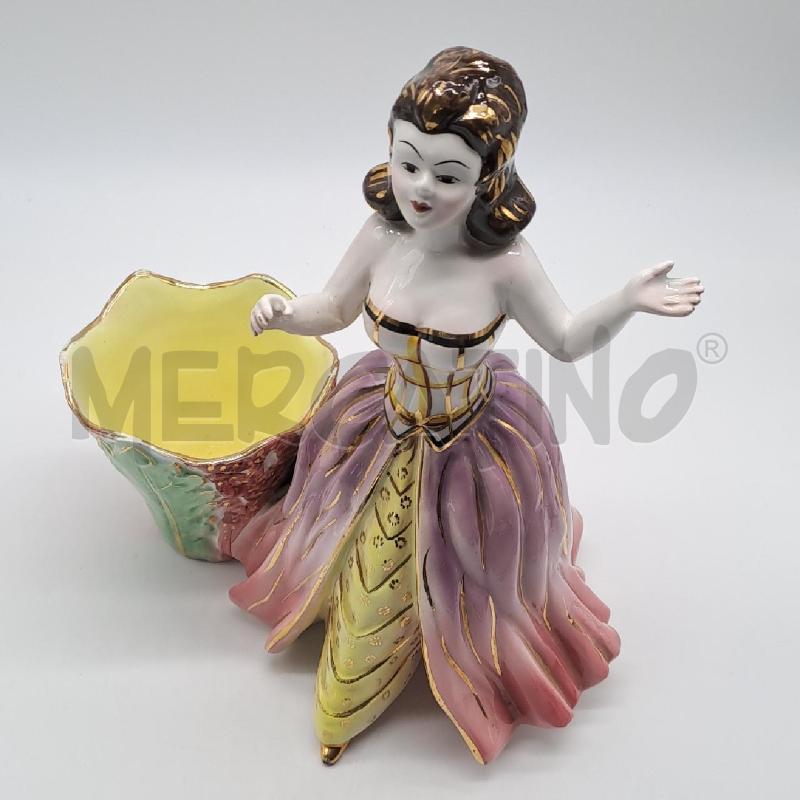 VASETTO DONNA CERAMICA  | Mercatino dell'Usato Bologna 3