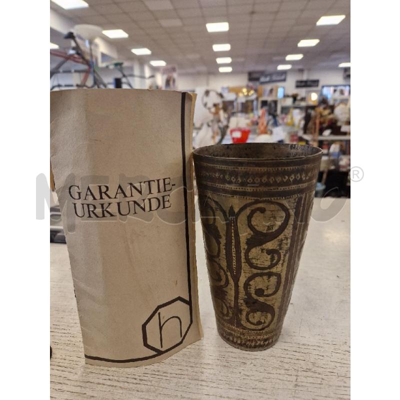 VASO AFGANO VECCHIO METALLO | Mercatino dell'Usato Bologna 1