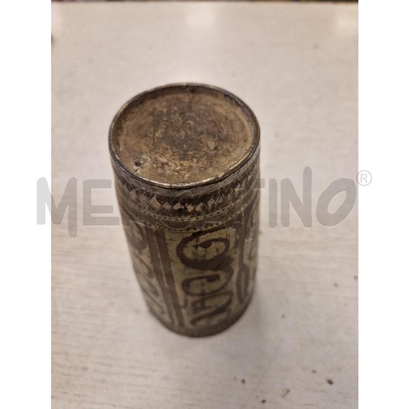 VASO AFGANO VECCHIO METALLO | Mercatino dell'Usato Bologna 4