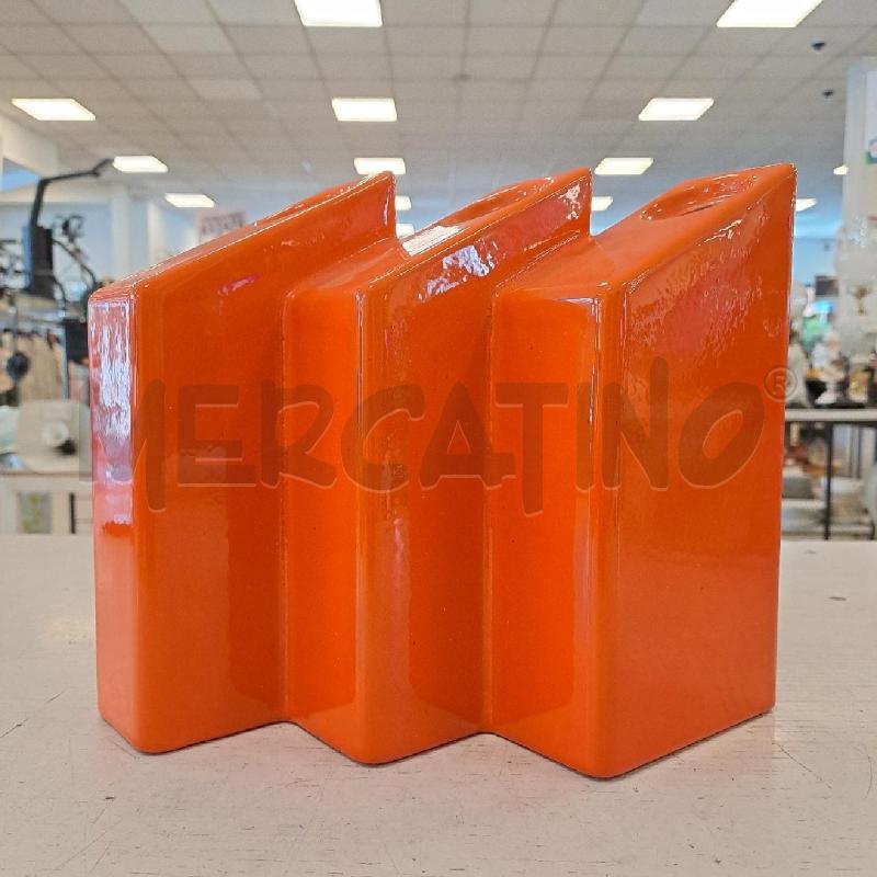 VASO ARANCIO IL PICCHIO CON SBECCATURA | Mercatino dell'Usato Bologna 1