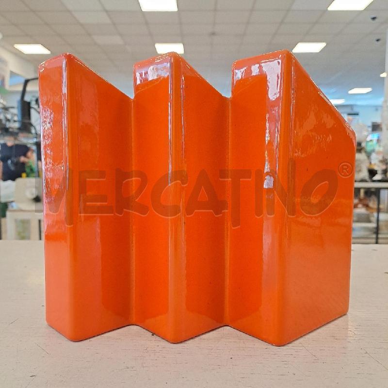 VASO ARANCIO IL PICCHIO CON SBECCATURA | Mercatino dell'Usato Bologna 3