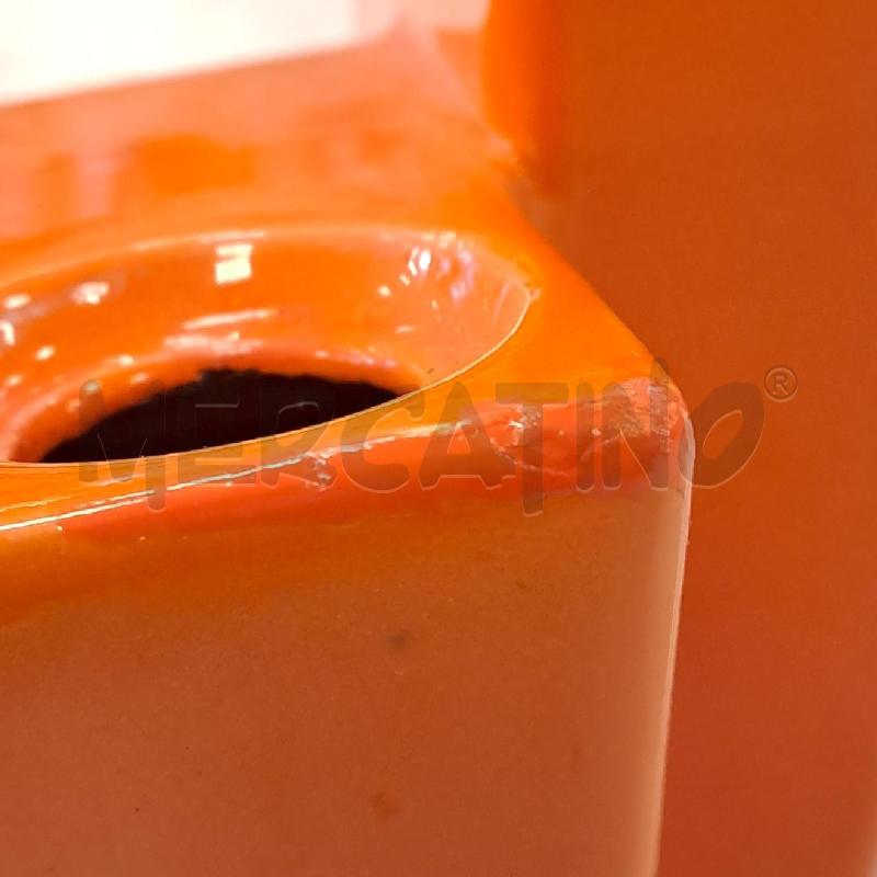 VASO ARANCIO IL PICCHIO CON SBECCATURA | Mercatino dell'Usato Bologna 4