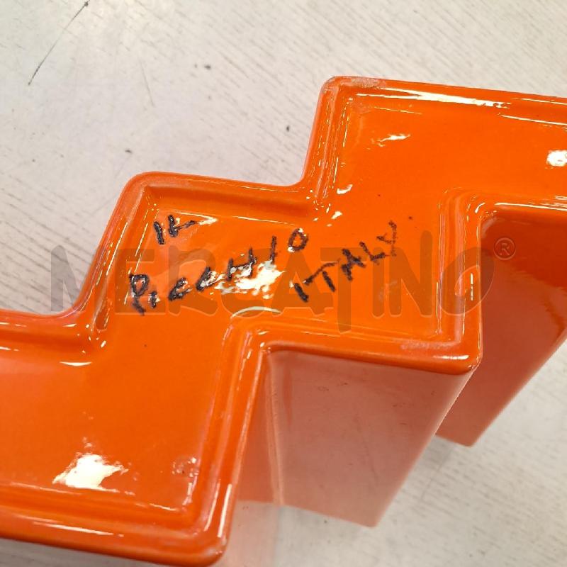 VASO ARANCIO IL PICCHIO CON SBECCATURA | Mercatino dell'Usato Bologna 5