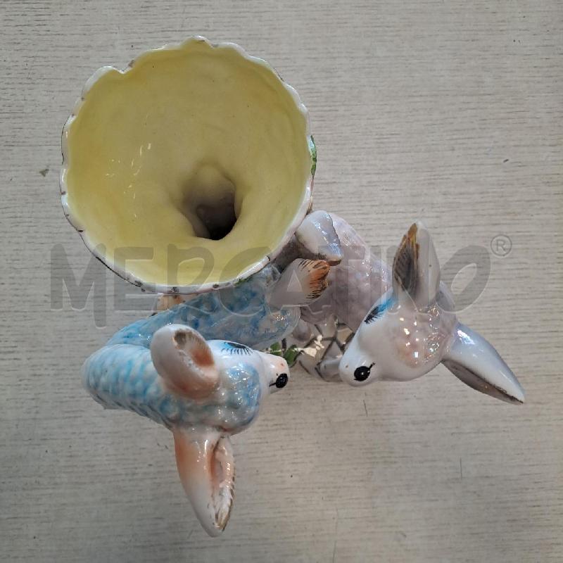 VASO COPPIA DI LAMA    ANNI 60  | Mercatino dell'Usato Bologna 3