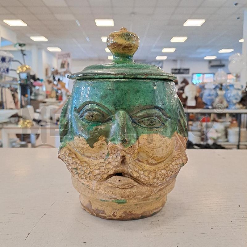 VASO PAOLO CONDURSO   VISO    COPERCHIO CON SBECCATURA | Mercatino dell'Usato Bologna 1