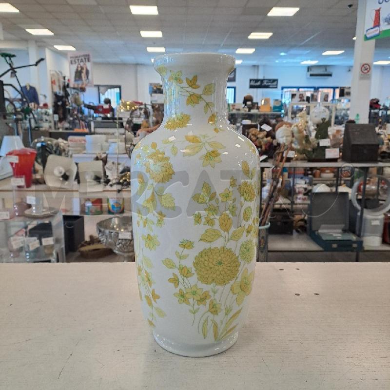 VASO RICHARD GINORI FIORI GIALLI 40 CM | Mercatino dell'Usato Bologna 1