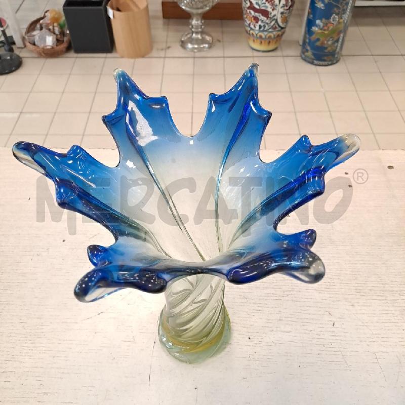 VASO VETRO MURANO PUNTE | Mercatino dell'Usato Bologna 2