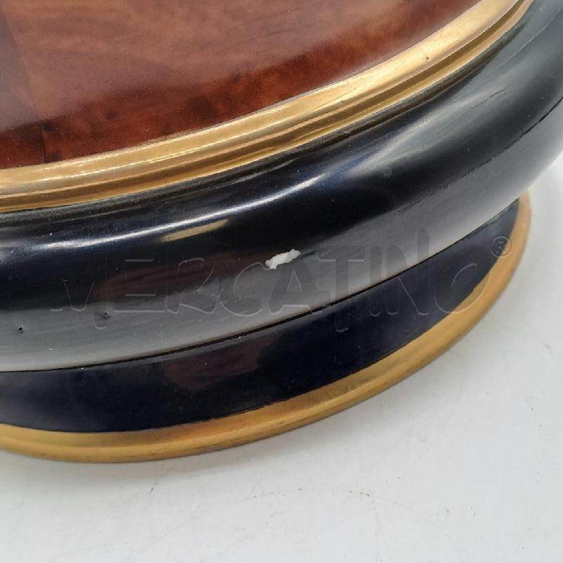 VASO  NERO MARRONE ORO LE PORCELLANE DI FIRENZE | Mercatino dell'Usato Bologna 3