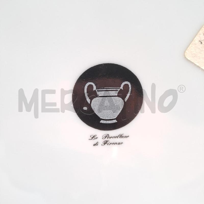 VASO  NERO MARRONE ORO LE PORCELLANE DI FIRENZE | Mercatino dell'Usato Bologna 4