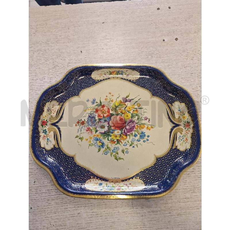 VASSOIO THE METAL TRAY MANUFACTURING CO.LTD MADE IN ENGLAND | Mercatino dell'Usato Bologna 1