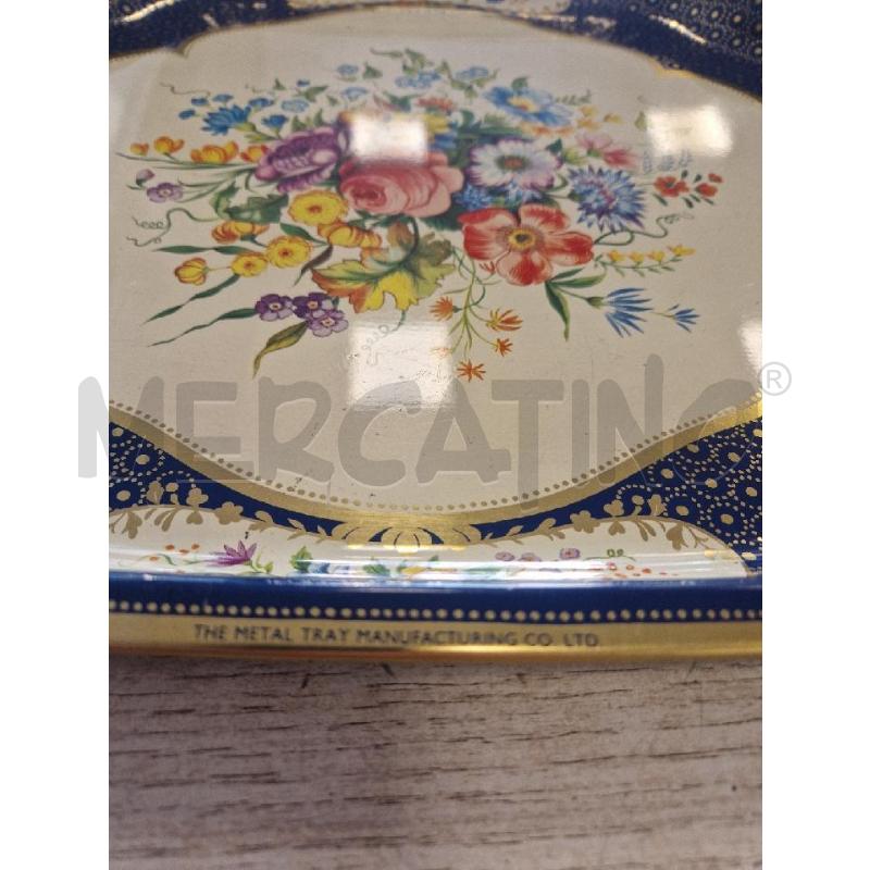 VASSOIO THE METAL TRAY MANUFACTURING CO.LTD MADE IN ENGLAND | Mercatino dell'Usato Bologna 3