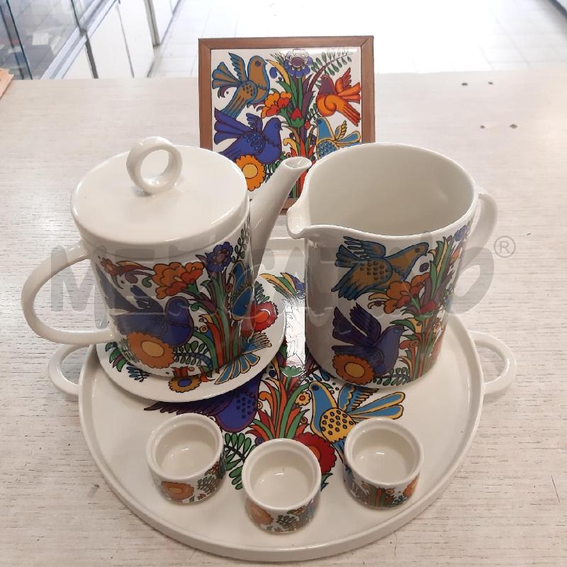 VASSOIO + TEIERA + LATTIERA + SOTTOP VILLEROY ACAPULCO | Mercatino dell'Usato Bologna 1