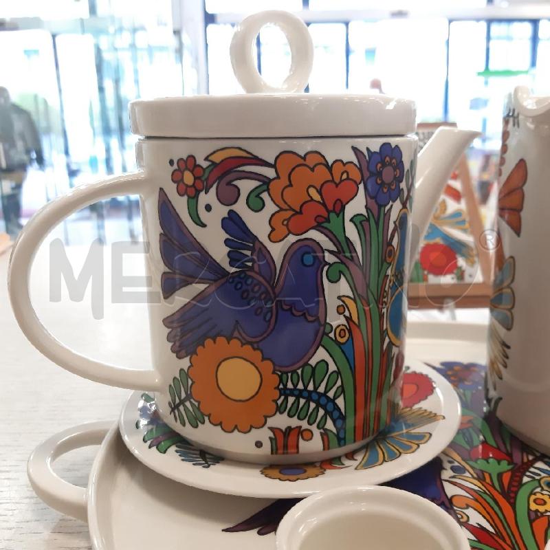 VASSOIO + TEIERA + LATTIERA + SOTTOP VILLEROY ACAPULCO | Mercatino dell'Usato Bologna 2