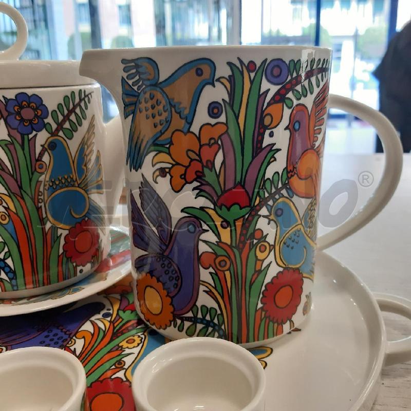 VASSOIO + TEIERA + LATTIERA + SOTTOP VILLEROY ACAPULCO | Mercatino dell'Usato Bologna 3