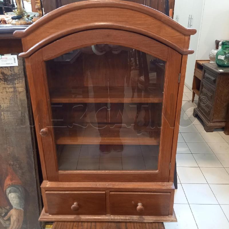 VETRINETTA 1 ANTA 2 CASSETTI LEGNO | Mercatino dell'Usato Bologna 1