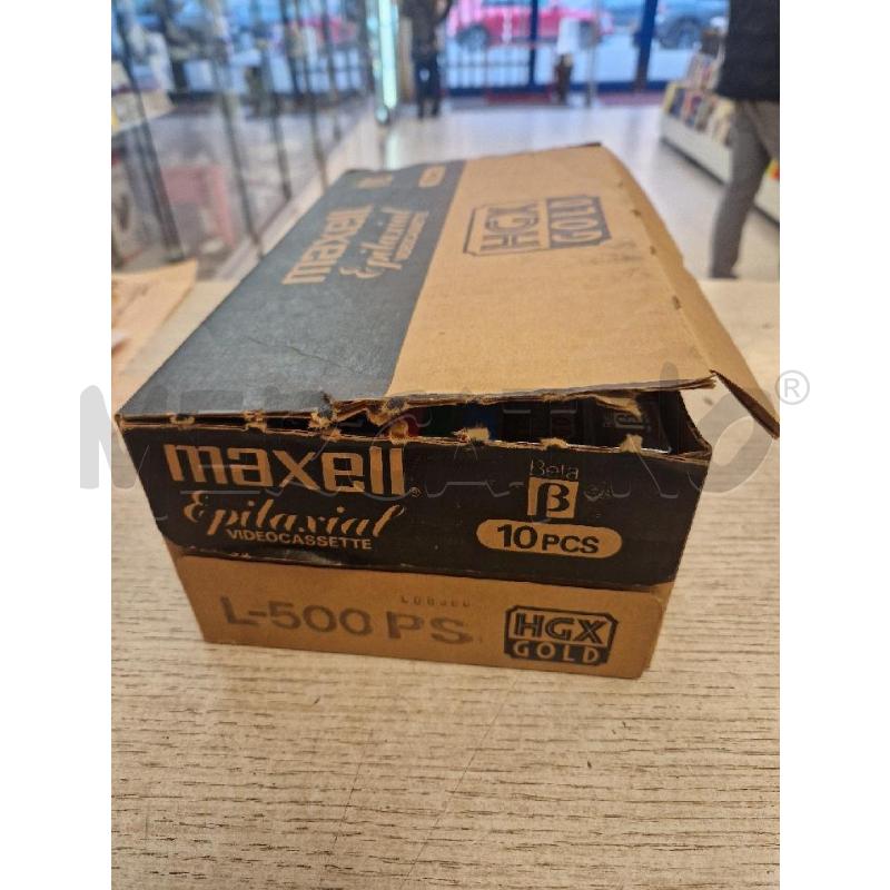 VIDEO CASSETTE 10 PZ  BETA MAXELL HGX SIGILLATE ORIGINALI  | Mercatino dell'Usato Bologna 4