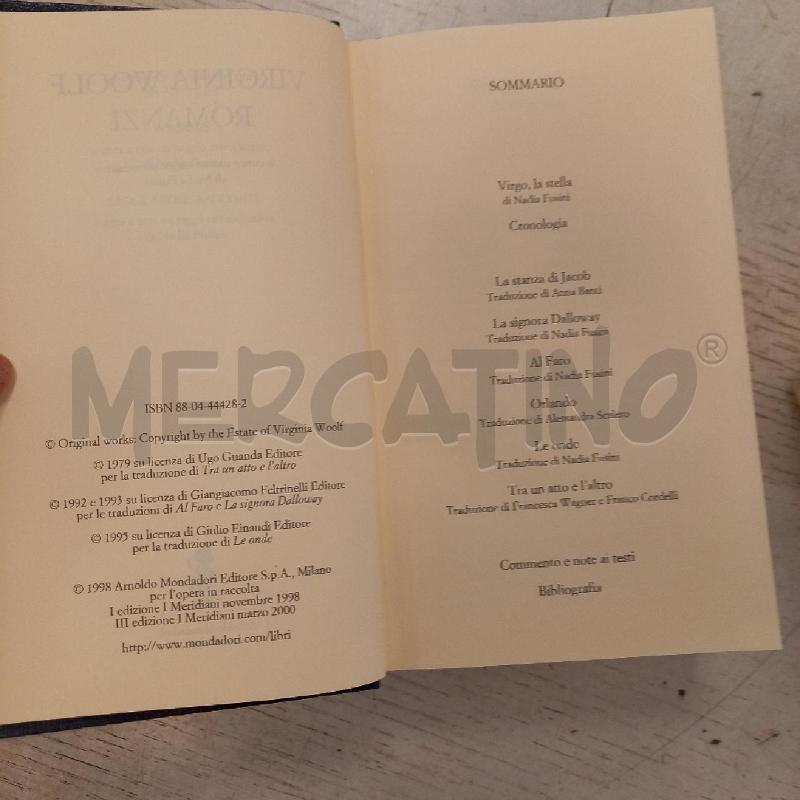 WOOLF ROMANZI  | Mercatino dell'Usato Bologna 3