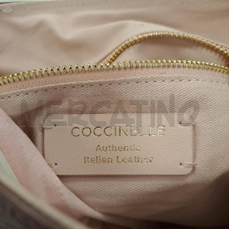 ZAINETTO DONNA COCCINELLE PELLE MARRONE E ROSA | Mercatino dell'Usato Bologna 5