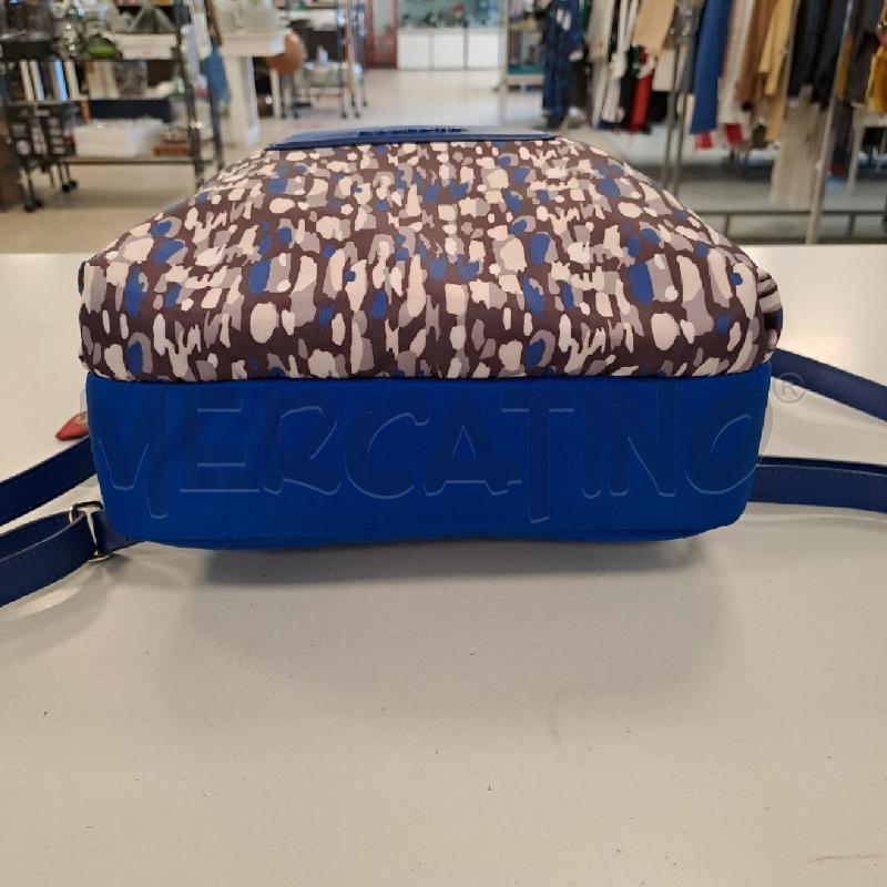 ZAINETTO DONNA PIQUADRO BLUETTE MARRONE BEIGE | Mercatino dell'Usato Bologna 5