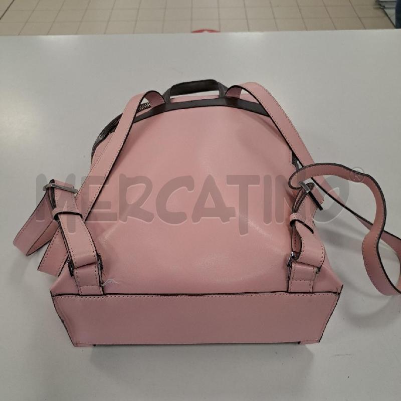 ZAINETTO DONNA PIQUADRO ROSA MARRONE | Mercatino dell'Usato Bologna 3