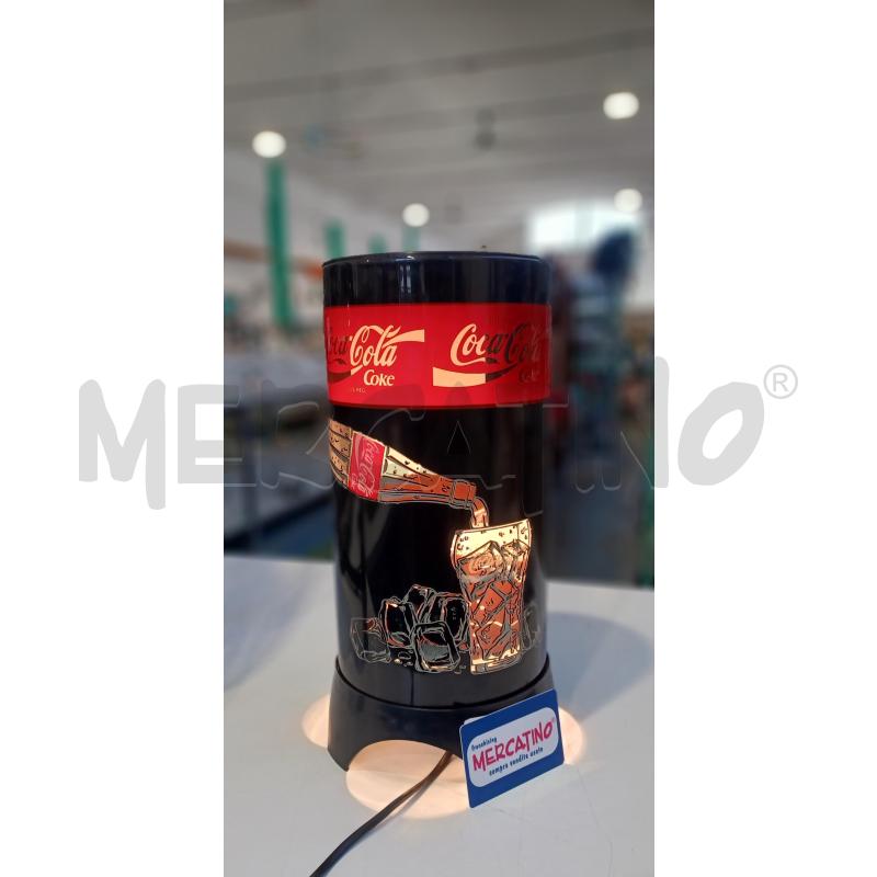 LAMPADA COCACOLA NERA GIREVOLE  | Mercatino dell'Usato Cagliari 1