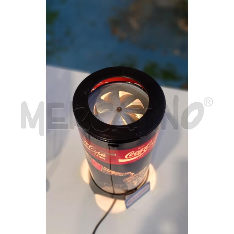 LAMPADA COCACOLA NERA GIREVOLE  | Mercatino dell'Usato Cagliari 2