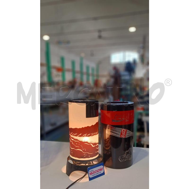 LAMPADA COCACOLA NERA GIREVOLE  | Mercatino dell'Usato Cagliari 3