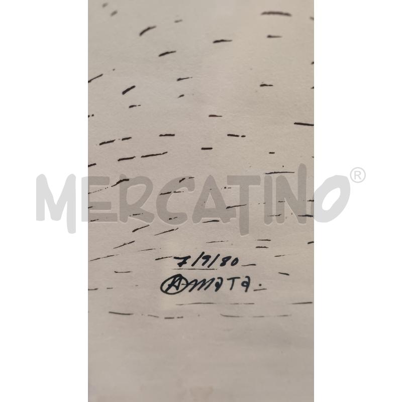 QUADRO CO LEGN PALMA LUMACA B/N AMATA | Mercatino dell'Usato Cagliari 2