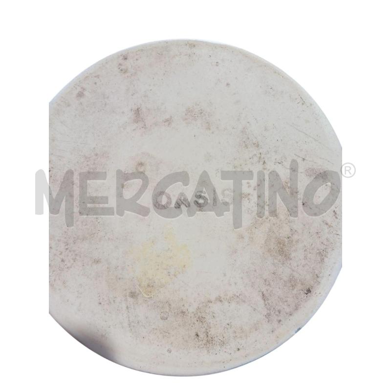 VASO CERAMICA CELESTE RIG DORATE  | Mercatino dell'Usato Cagliari 3