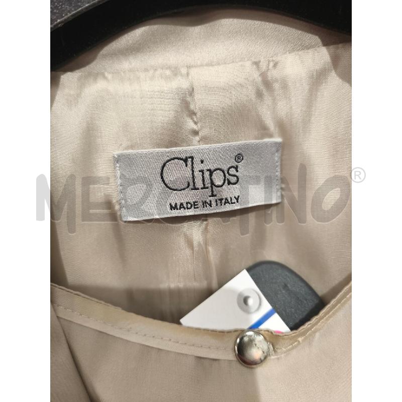 ABITO DONNA CLIPS BEIGE 100 SETA 3 PZ | Mercatino dell'Usato Campobasso 5