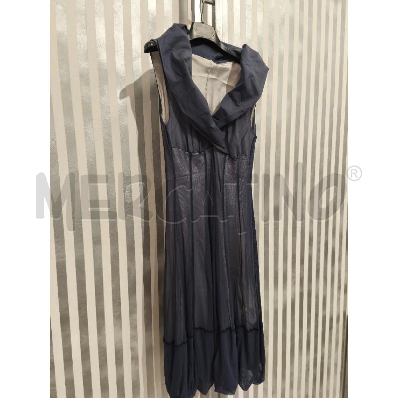 ABITO DONNA TENSIONE IN BLU CON SETA | Mercatino dell'Usato Campobasso 3