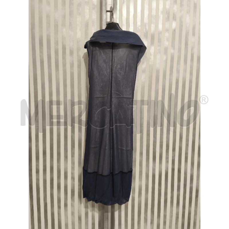 ABITO DONNA TENSIONE IN BLU CON SETA | Mercatino dell'Usato Campobasso 4