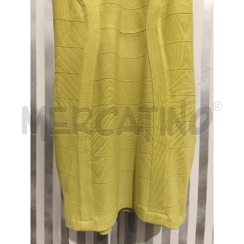 ABITO DONNA TUBINO GIALLO MARCIANO  | Mercatino dell'Usato Campobasso 4