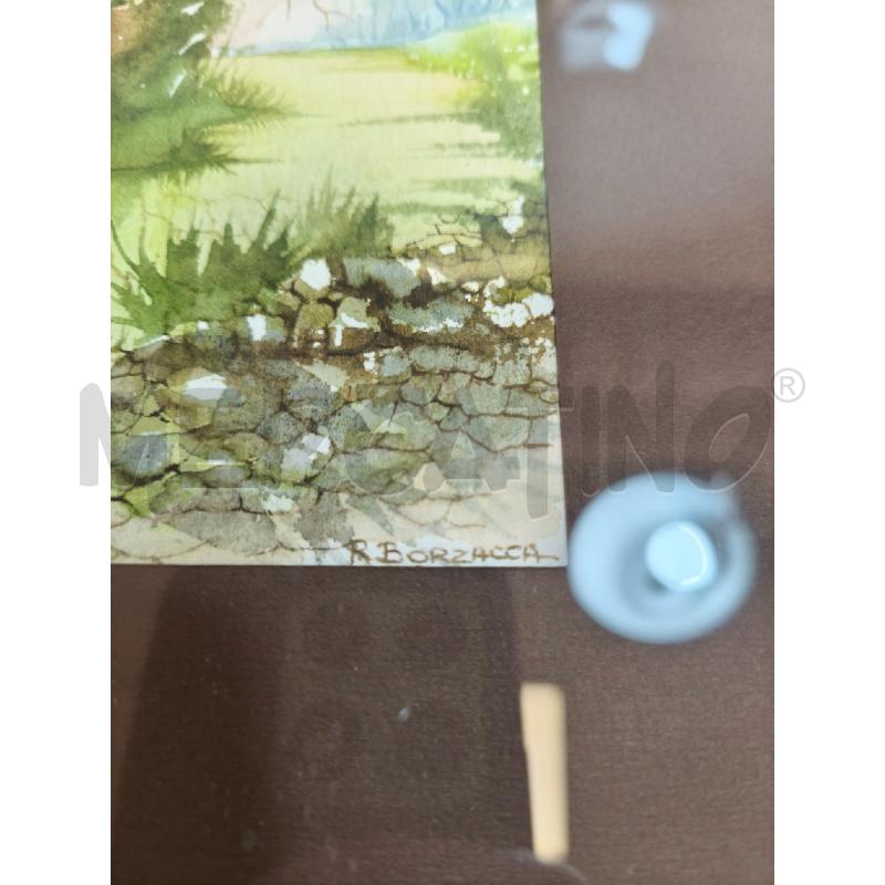 ACQUARELLO PICCOLO CON FIUME ALBERI | Mercatino dell'Usato Campobasso 5