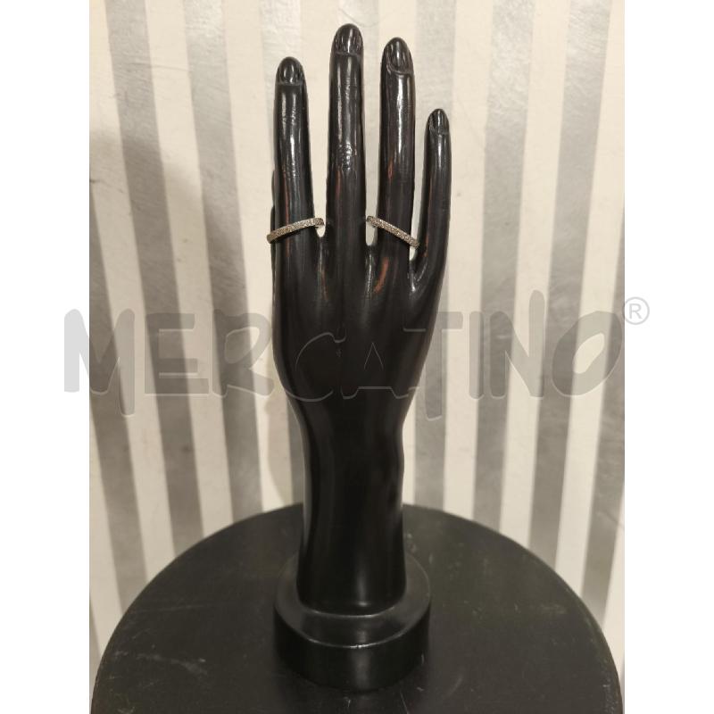 ANELLI 2PZ. SILVER MARTELLATI | Mercatino dell'Usato Campobasso 1