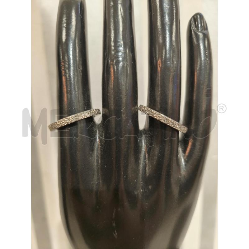 ANELLI 2PZ. SILVER MARTELLATI | Mercatino dell'Usato Campobasso 2