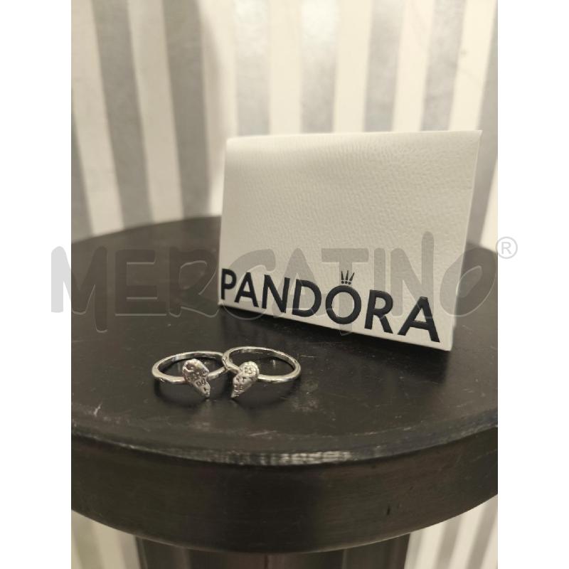 ANELLI DONNA 2PZ. PANDORA CUORE FRIENDS | Mercatino dell'Usato Campobasso 1