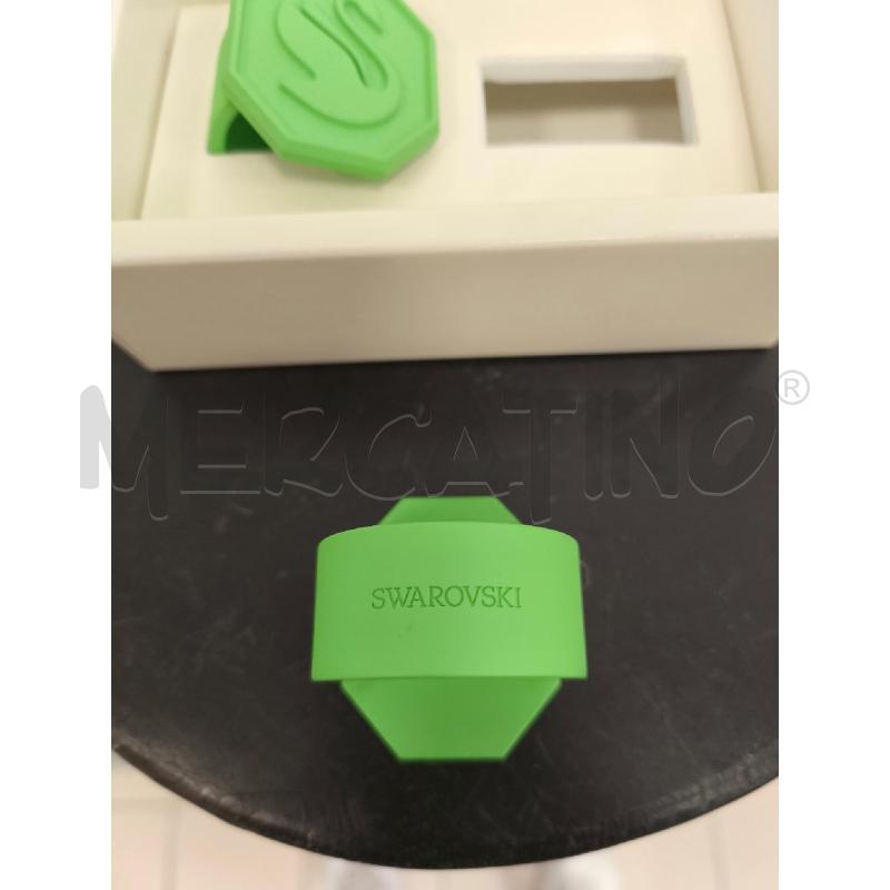 ANELLI PORTA TOVAGLIOLI 2PZ. SWAROVSKI VERDI | Mercatino dell'Usato Campobasso 3
