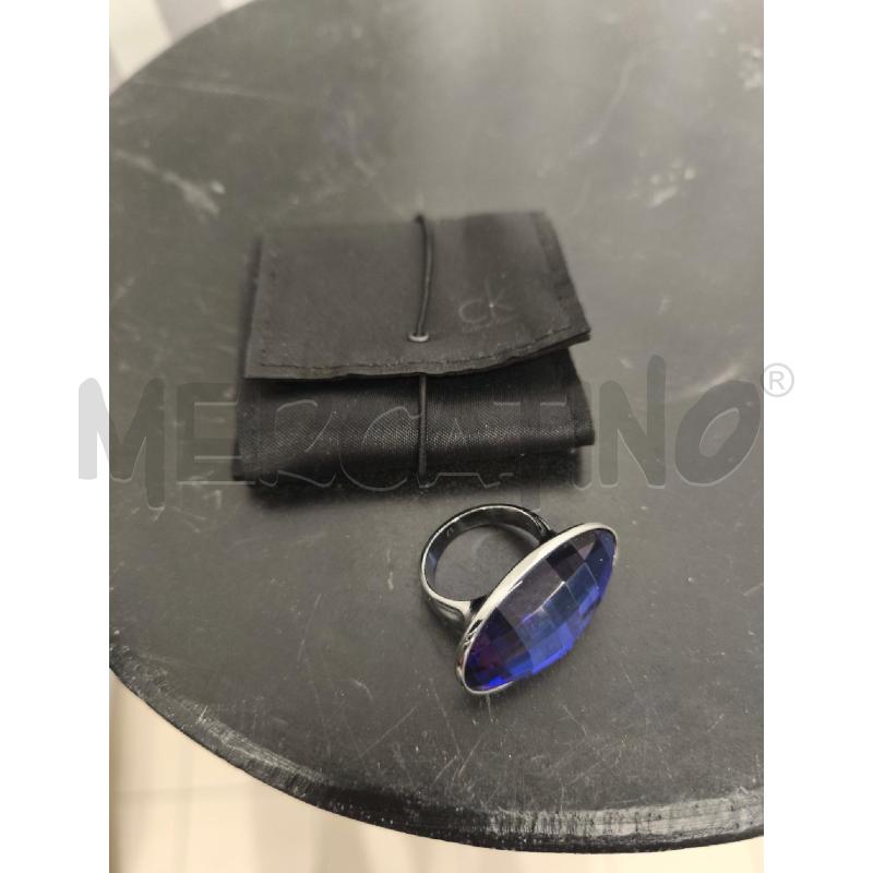 ANELLO DONNA CALVIN KLEIN BLU | Mercatino dell'Usato Campobasso 1