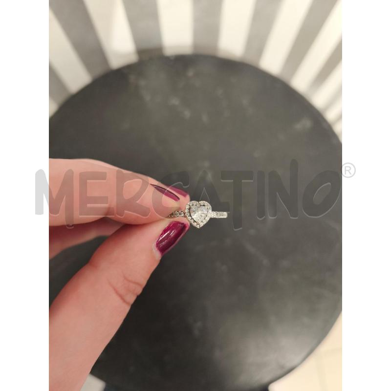 ANELLO DONNA PANDORA CON CUORE IN RILIEVO | Mercatino dell'Usato Campobasso 1